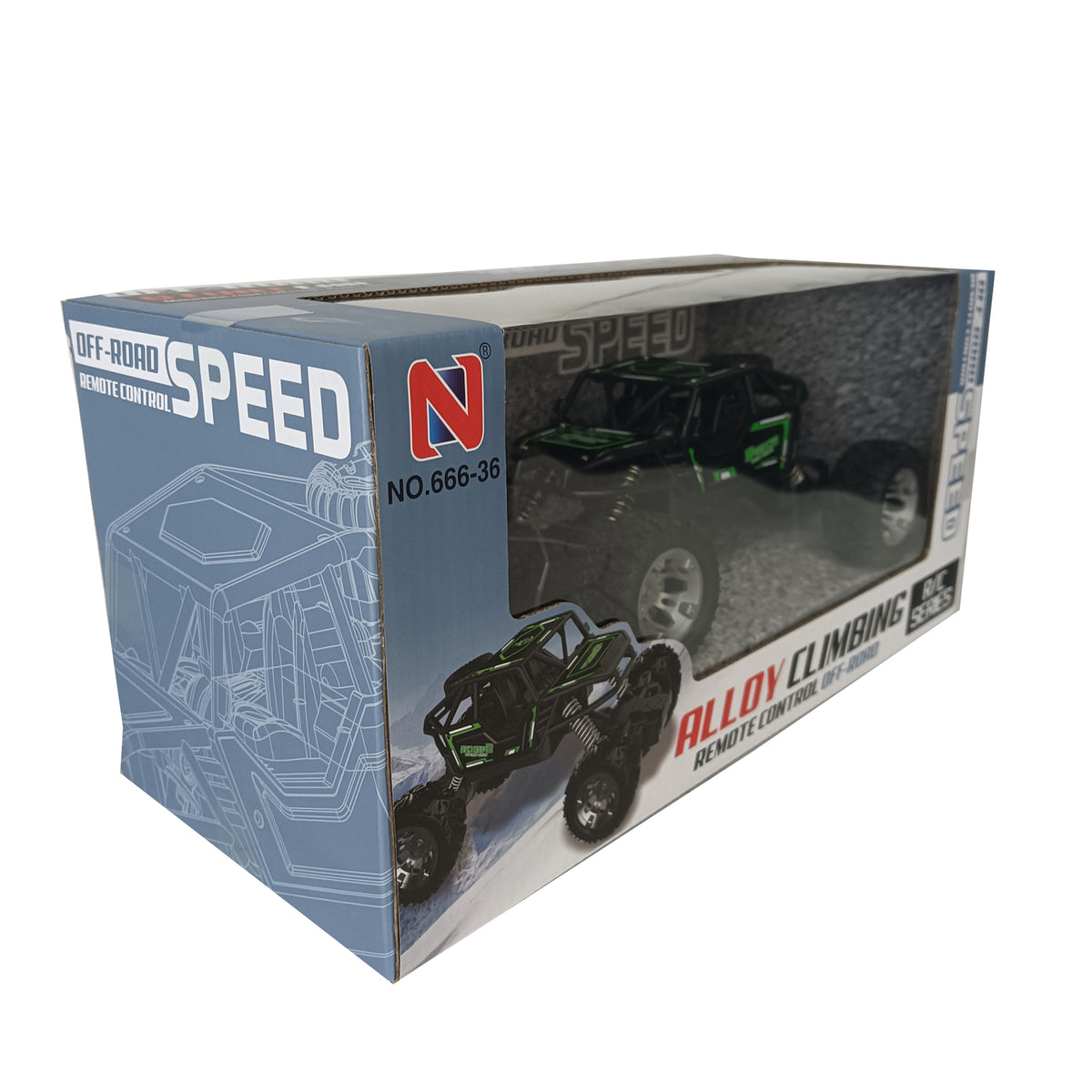 Auto Control Remoto Off Road – Toyng