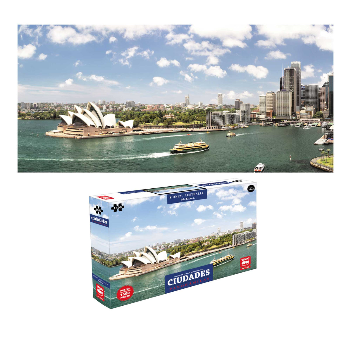 Puzzle Sydney Panorámico (1500 Piezas) - Toyng