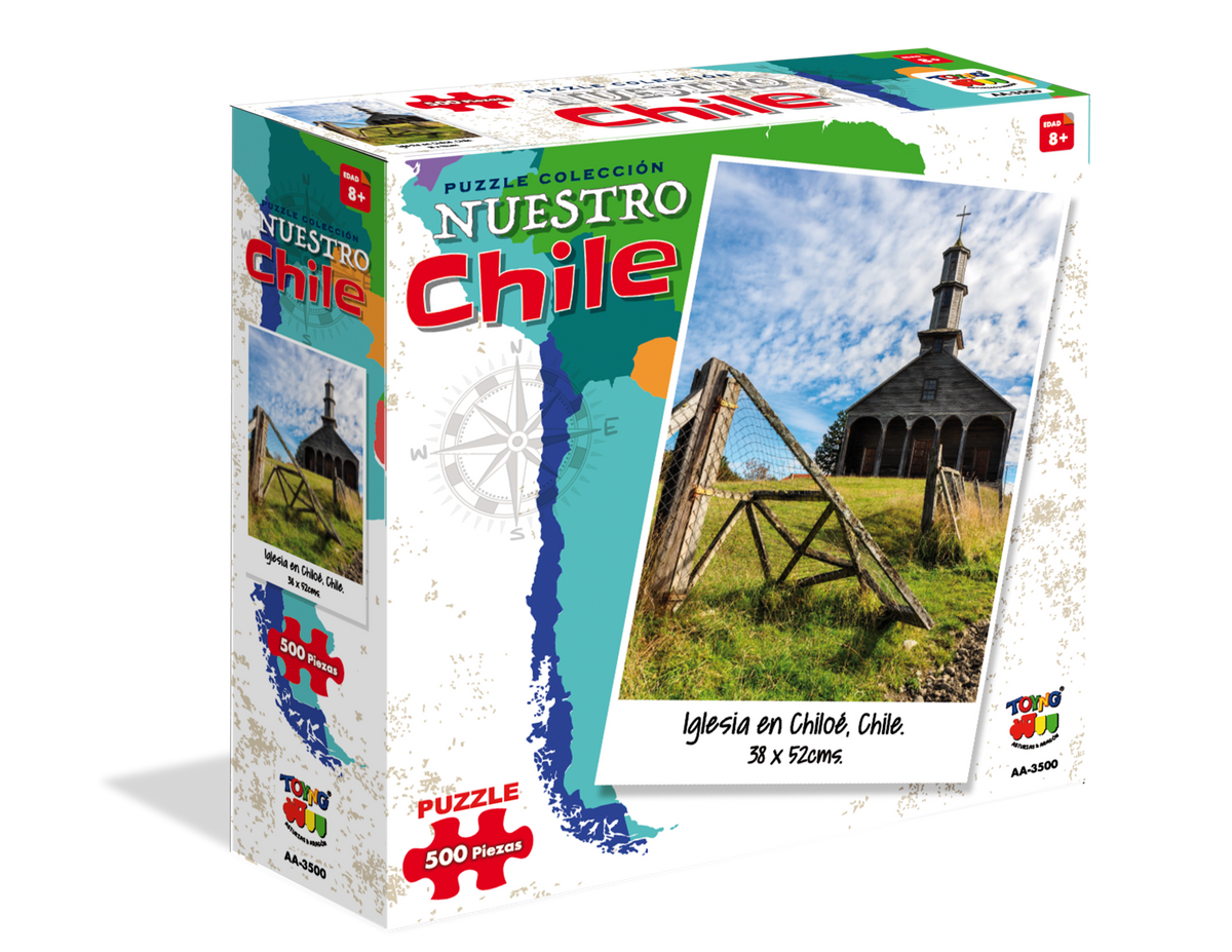 Puzzle 500 Iglesia En Chiloé