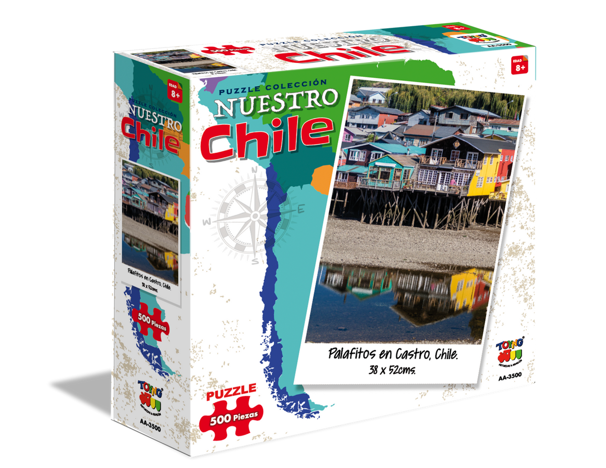 Puzzle 500 Palafitos En Castro