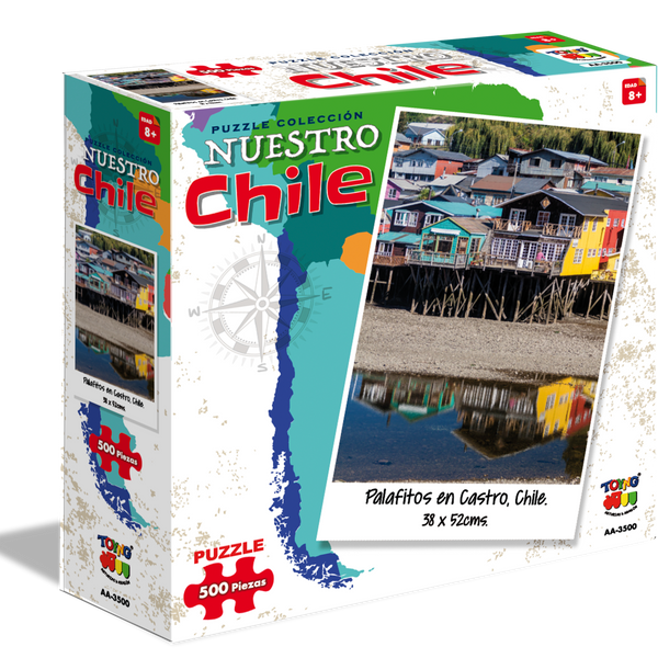 Puzzle 500 Palafitos En Castro