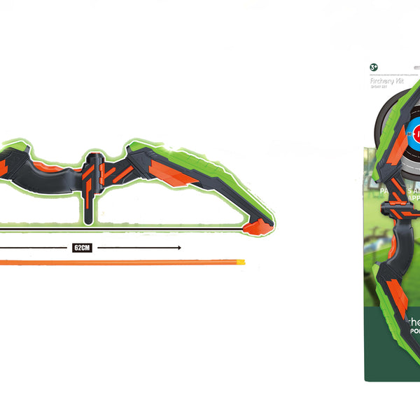 Arco con 3 Flechas Verde - Toyng