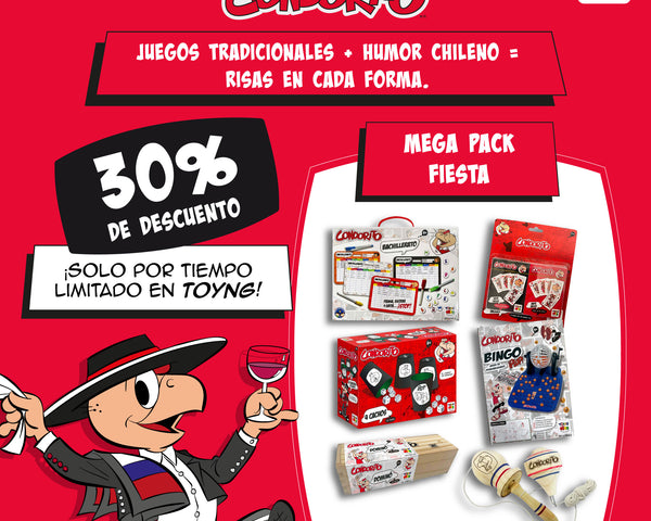 Mega Pack Fiesta Condorito