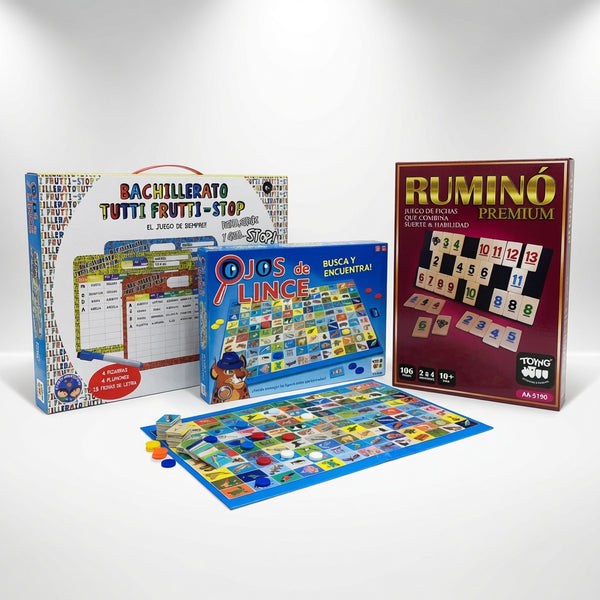 Pack Diversión en Familia Toyng x3