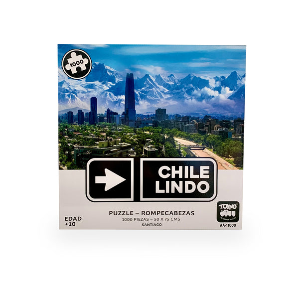 Puzzle Rompecabezas Santiago (1000) Piezas - Toyng