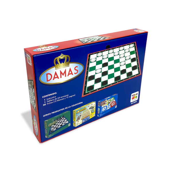 Juego de Mesa Damas Clásicas - Toyng