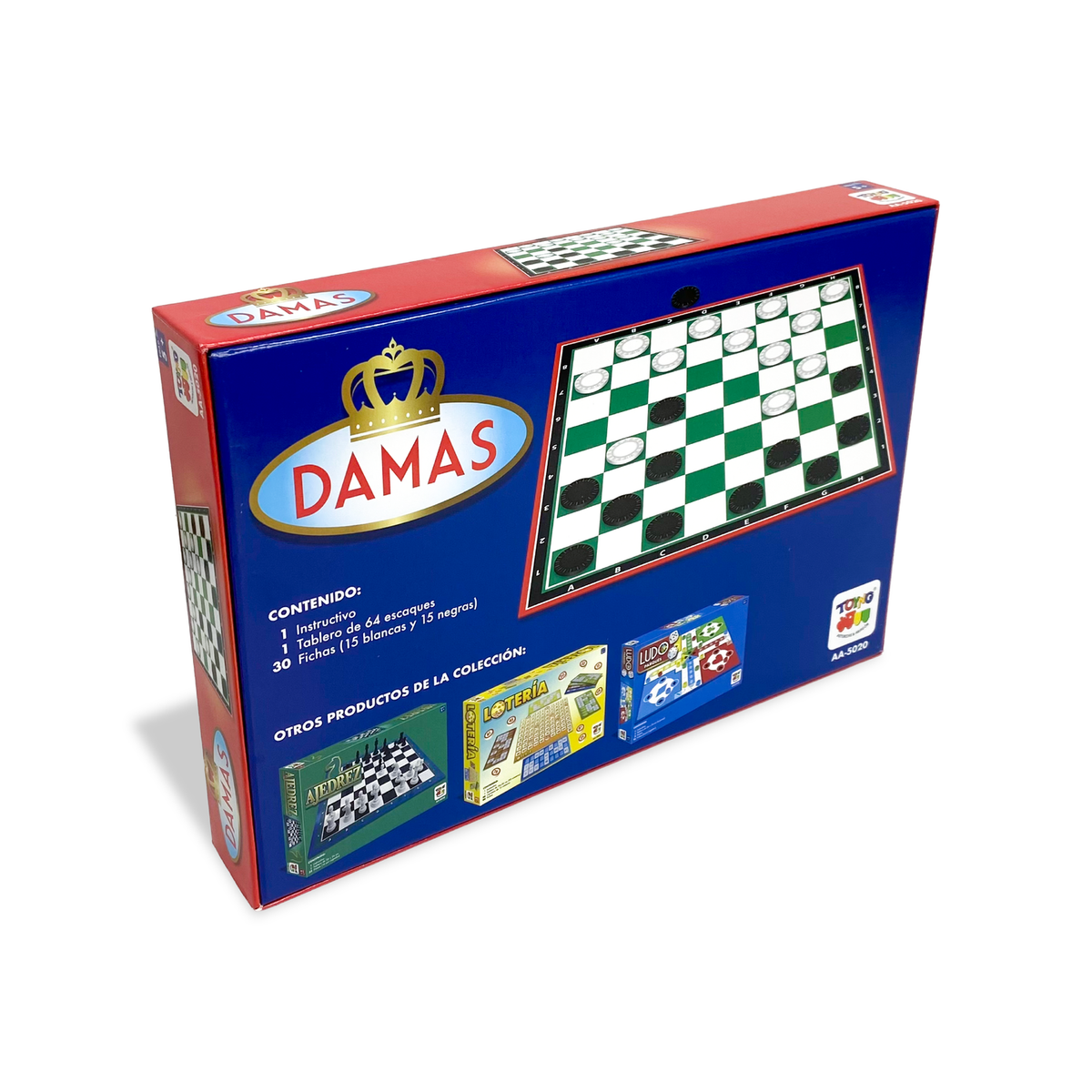 Juego de Mesa Damas Clásicas - Toyng