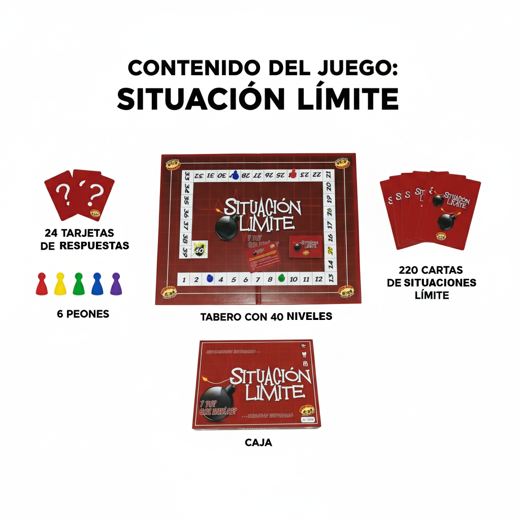 Juego De Mesa Situación Limite - Toyng