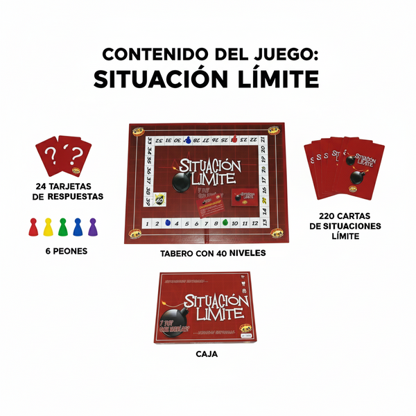 Juego De Mesa Situación Limite - Toyng
