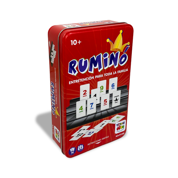Juego de Mesa Rumino Caja Metalica - Toyng
