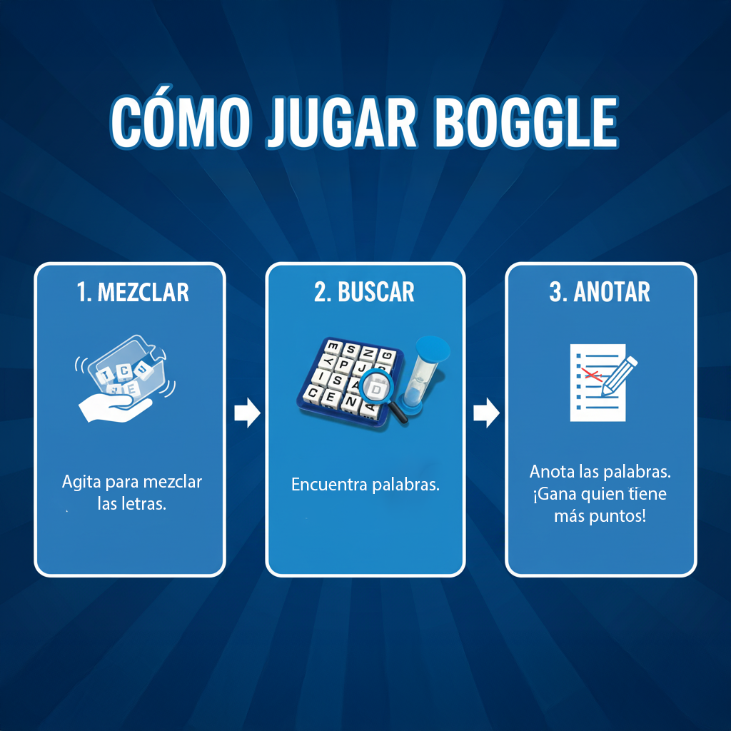 Boggle – Juego de Palabras | Toyng