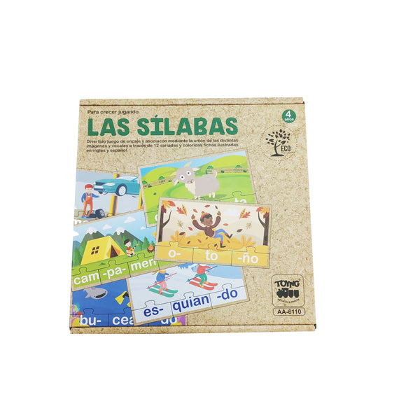 Juego Ecológico Las Silabas - Toyng