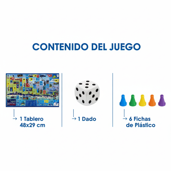 Juego Turisteando Por Chile - Toyng