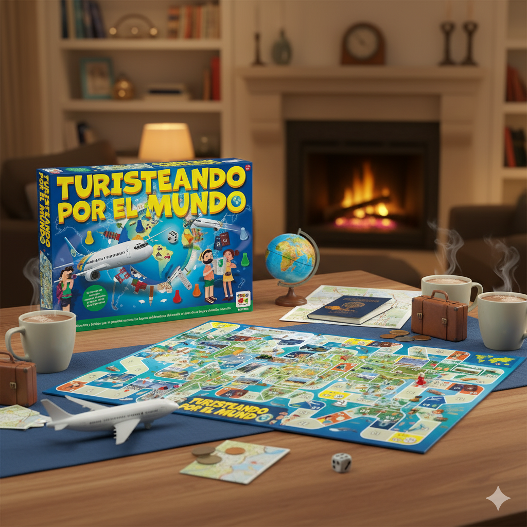 Juego Turisteando Por El Mundo - Toyng