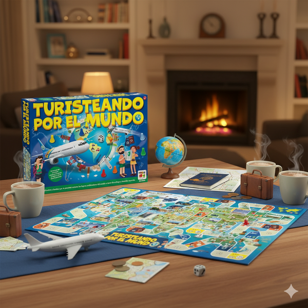 Juego Turisteando Por El Mundo - Toyng