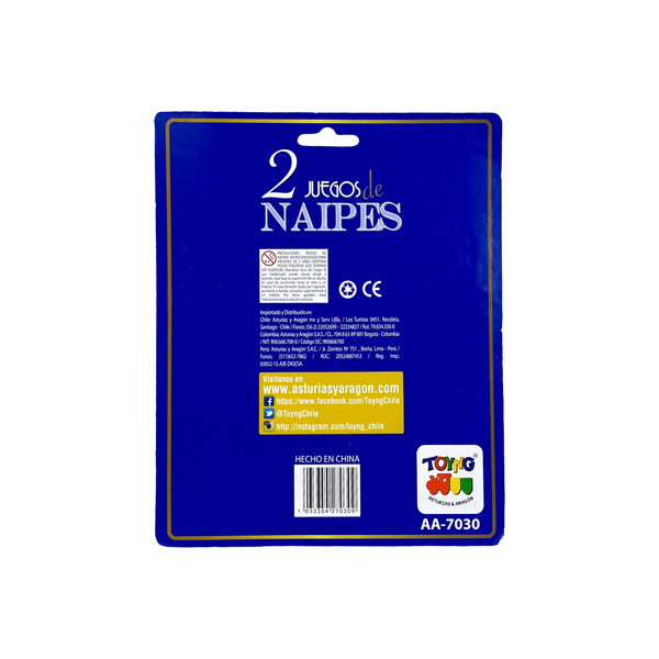 Juego de Mesa Naipes 2 - Toyng