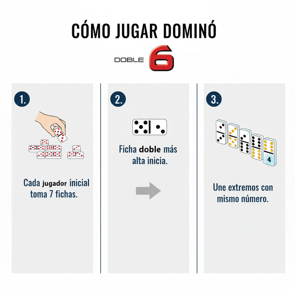 Dominó 6 Caja Metálica, 28 Piezas - Toyng