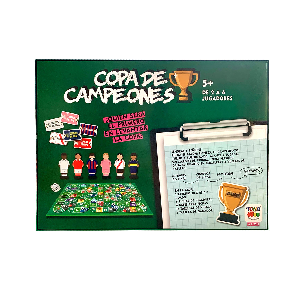 Juego de Mesa Copa de Campeones - Toyng Futbol