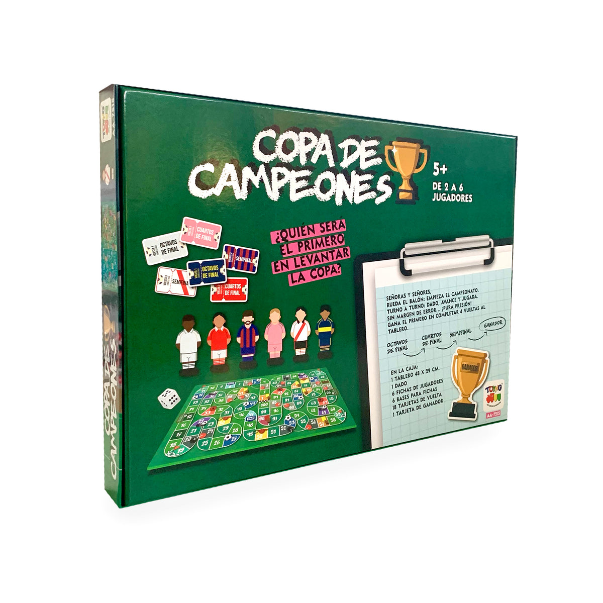 Juego de Mesa Copa de Campeones - Toyng Futbol