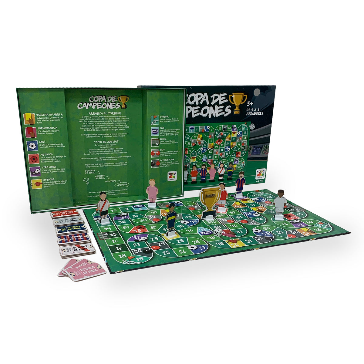 Juego de Mesa Copa de Campeones - Toyng Futbol