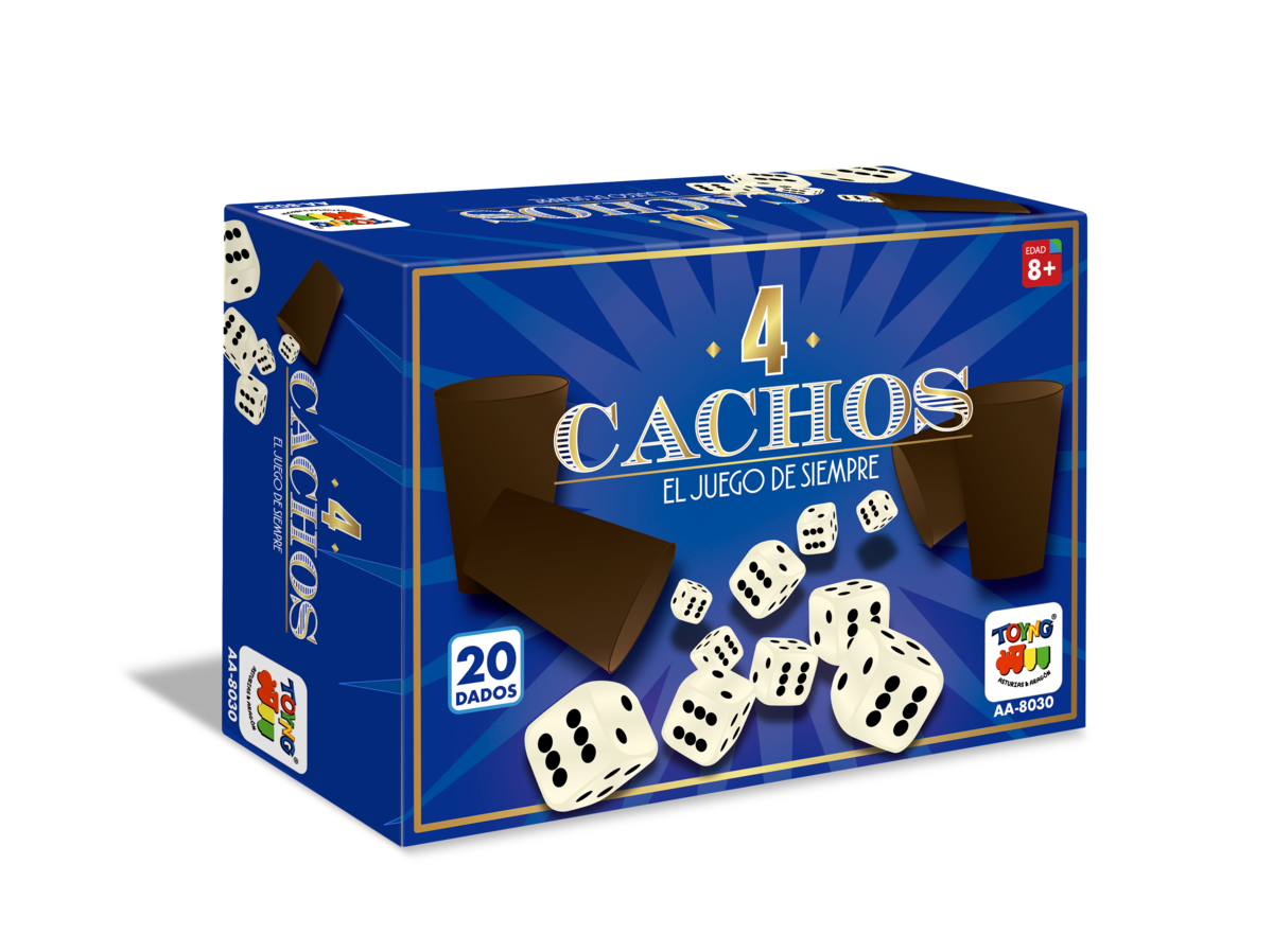 Juego De 4 Cachos - Toyng
