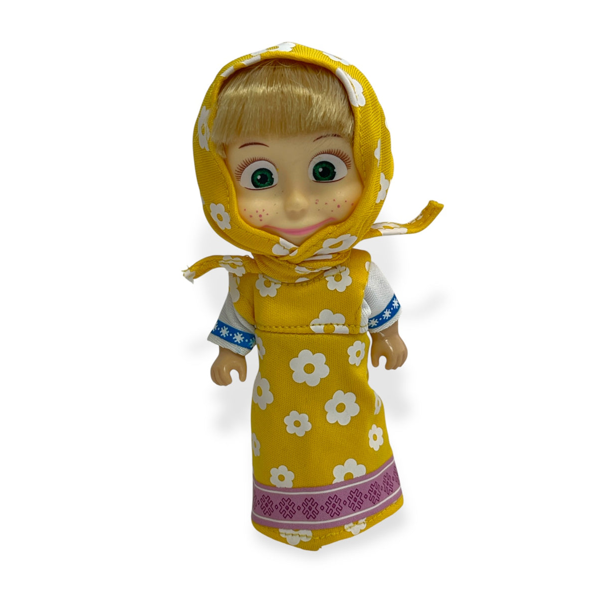 Muñeca Masha - Vestido Amarillo - Masha y el Oso