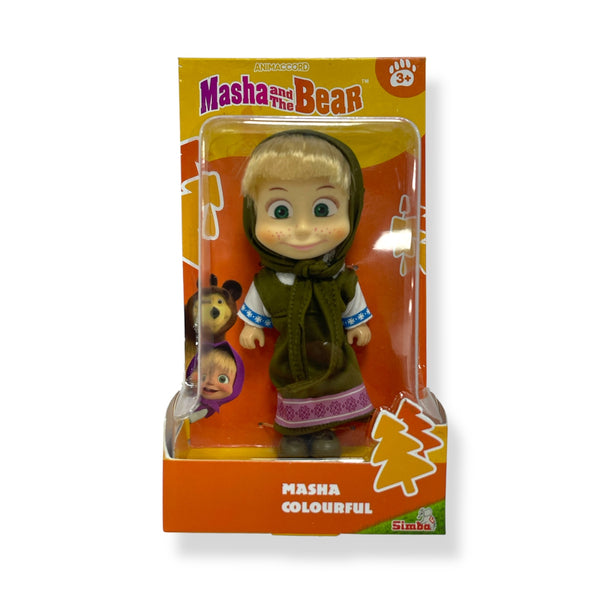 Muñeca Masha - Vestido Verde - Masha y el Oso