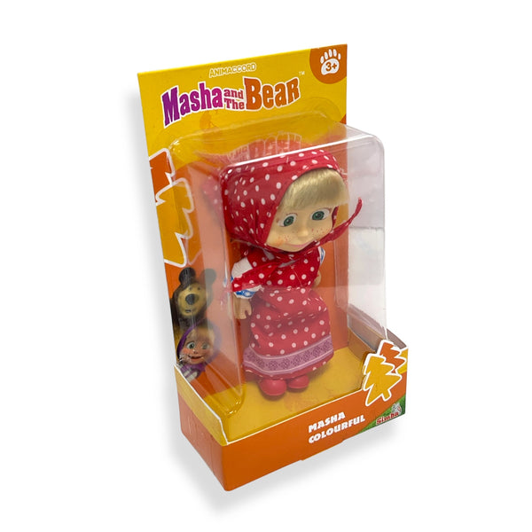 Muñeca Masha - Vestido Rojo - Masha y el Oso