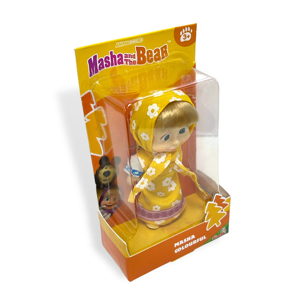 Muñeca Masha - Vestido Amarillo - Masha y el Oso