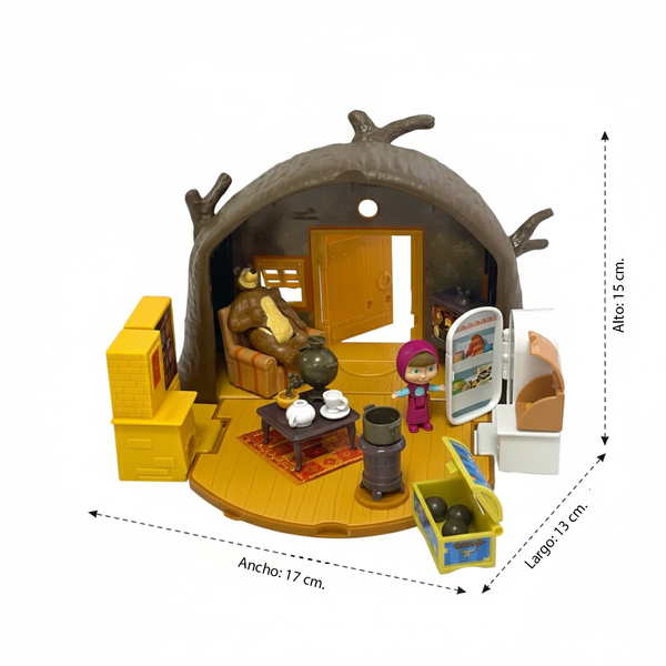 Casa del Oso Set de Juego - Masha Y El Oso