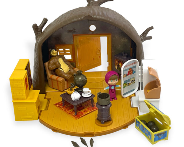 Casa De Masha Y El Oso Juguetes Casa Del Oso Set De Juego Masha Y El