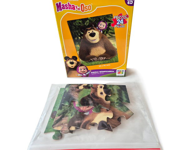 Puzzle 24 Piezas - Masha Y El Oso