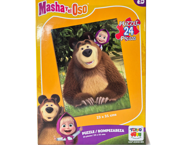 Puzzle 24 Piezas - Masha y El Oso