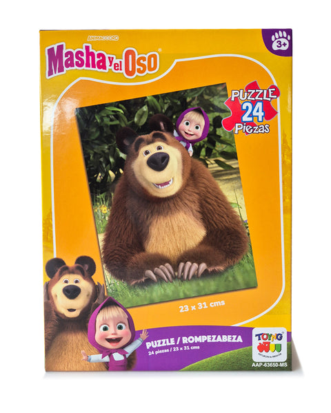 Puzzle 24 Piezas - Masha y El Oso
