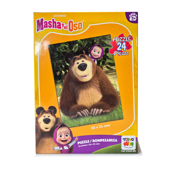 Puzzle 24 Piezas - Masha Y El Oso