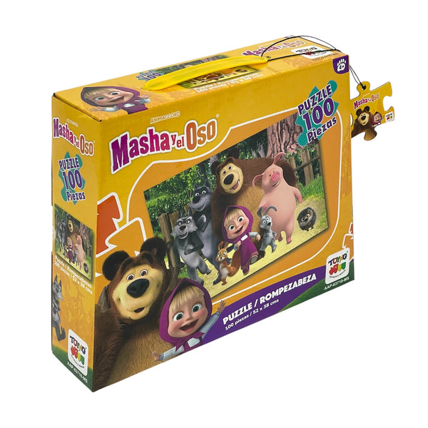 Puzzle 60 Piezas - Masha Y El Oso