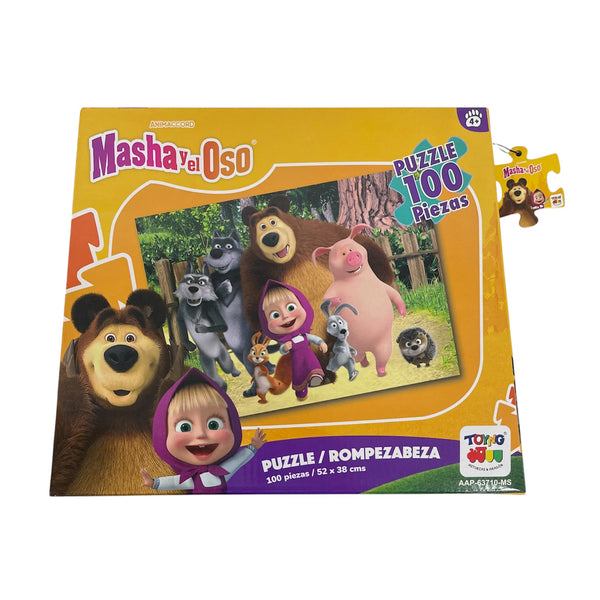 Puzzle 60 Piezas - Masha Y El Oso