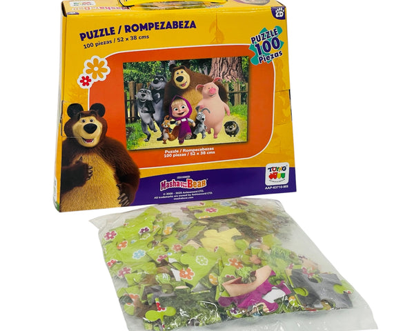 Puzzle 60 Piezas - Masha Y El Oso