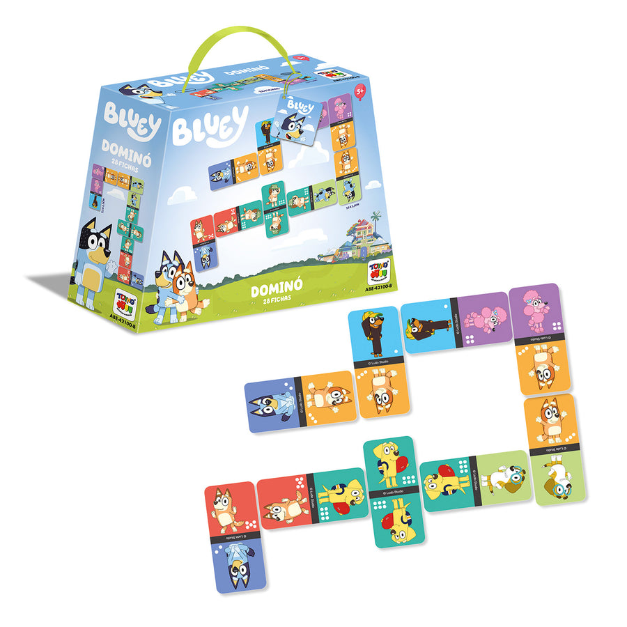 Juego Domino - Bluey