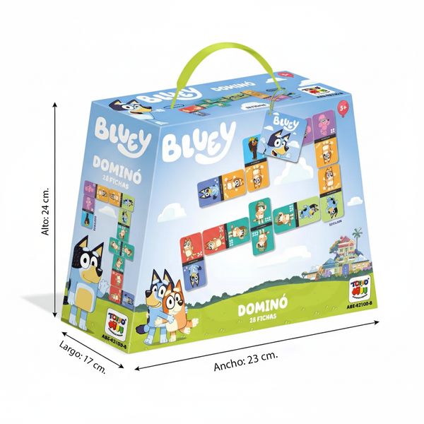 Juego Domino - Bluey