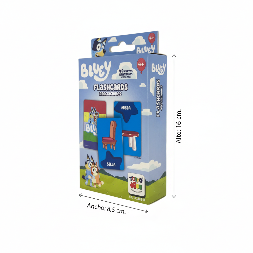Flash Cards – Asociaciones - Bluey