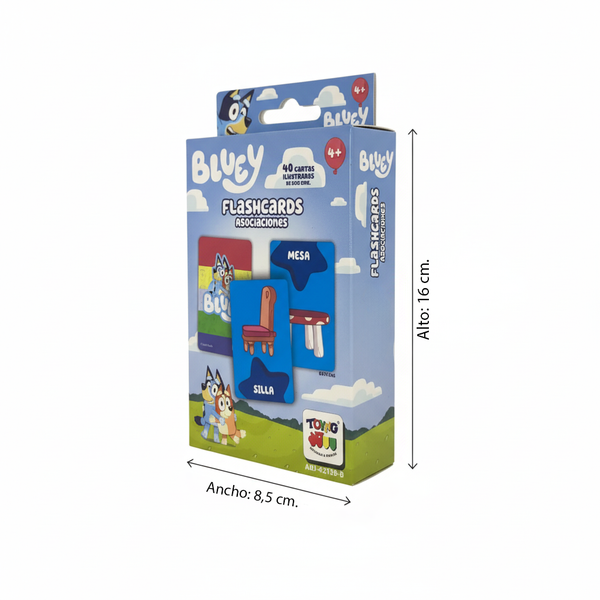 Flash Cards – Asociaciones - Bluey