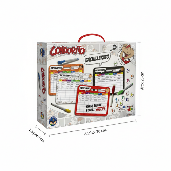 Juego de Mesa Bachillerato Stop - Condorito