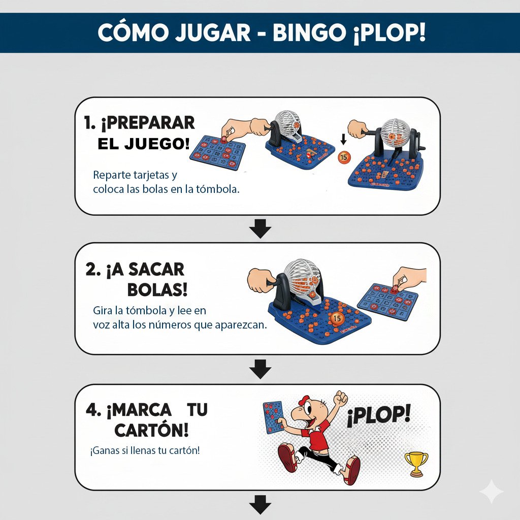 Juego de Mesa Bingo - Condorito