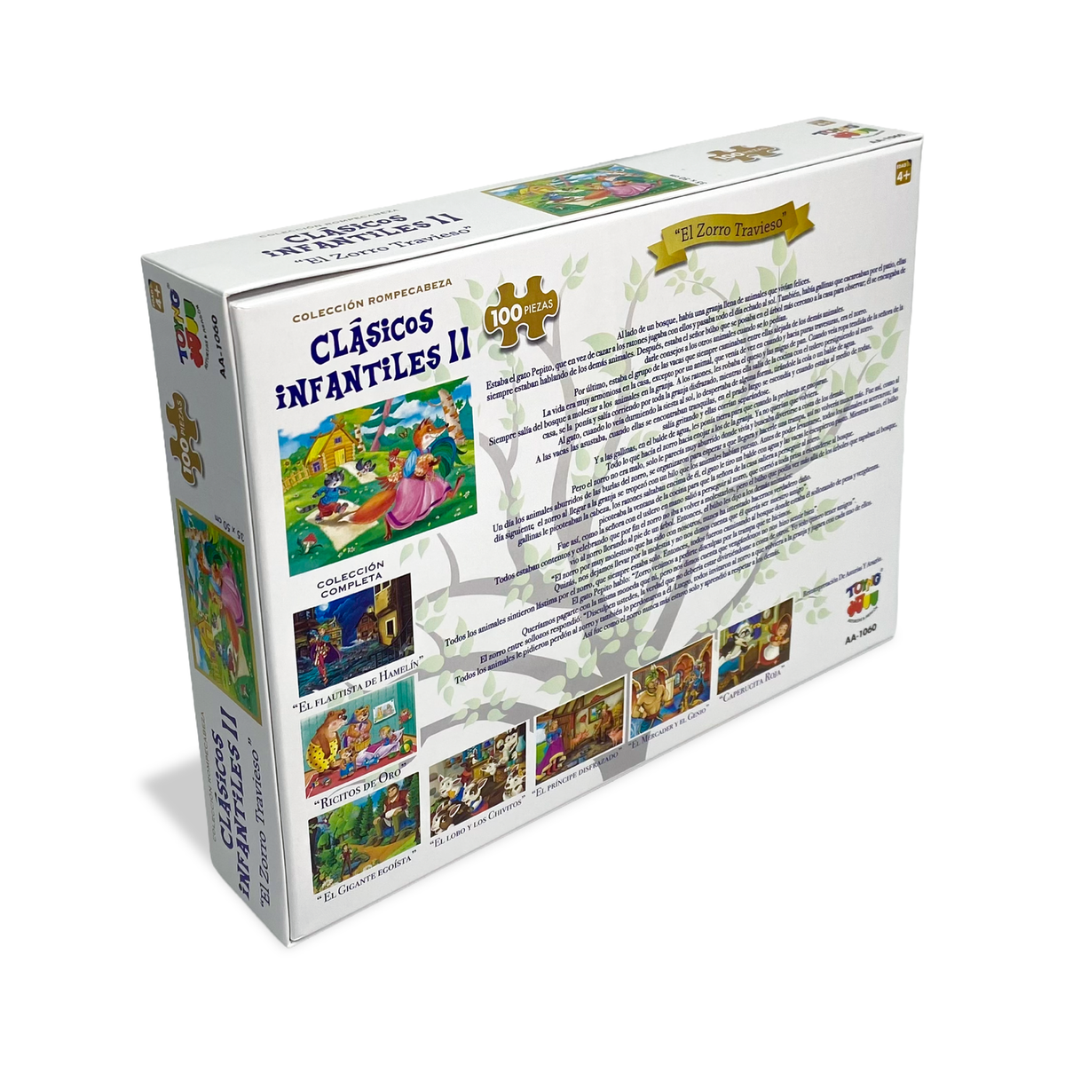 Puzzle El Zorro Travieso (100 Piezas) - Toyng