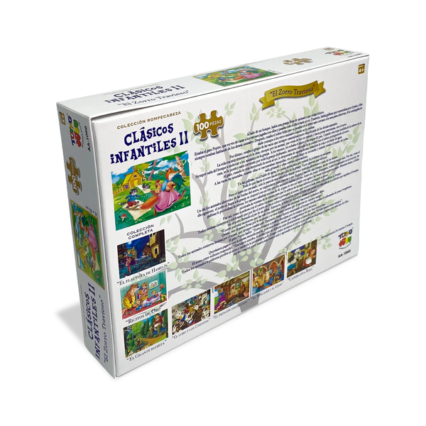 Puzzle El Zorro Travieso (100 Piezas) - Toyng