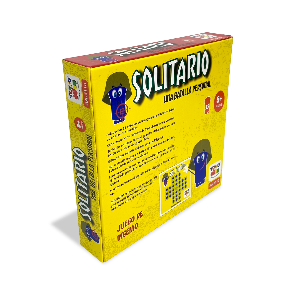 Juego de Mesa Solitario - Toyng