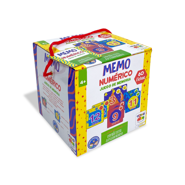 Juego Educativo Memorice Números - Toyng