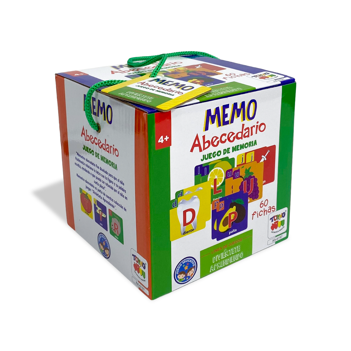 Juego Educativo Memorice Abecedario - Toyng
