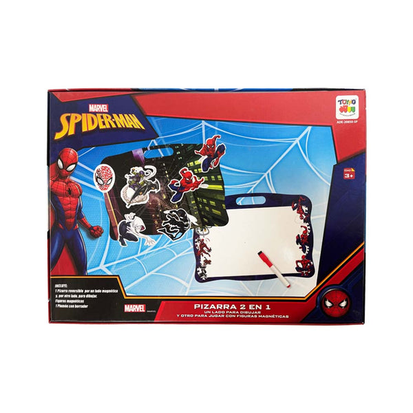 Pizarra Magnetica 2 En 1 Spiderman